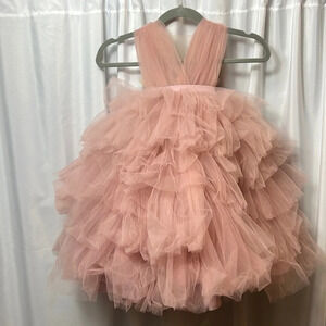 Hand Made Tulle Dress Kids Formal
